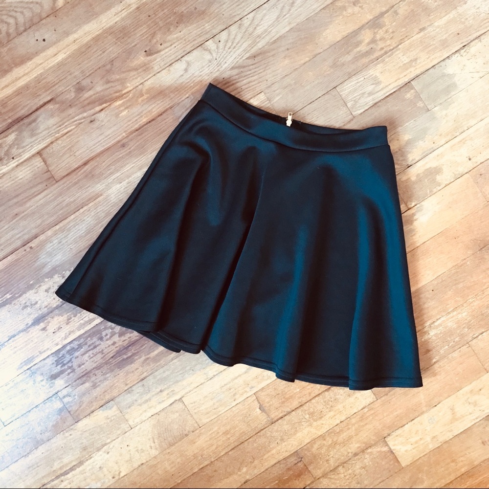 Black Skater Skirt